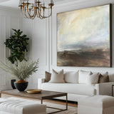 Beach Painting Large Framed Coastal Wall Art Modern Beach art Seascape Artwork 