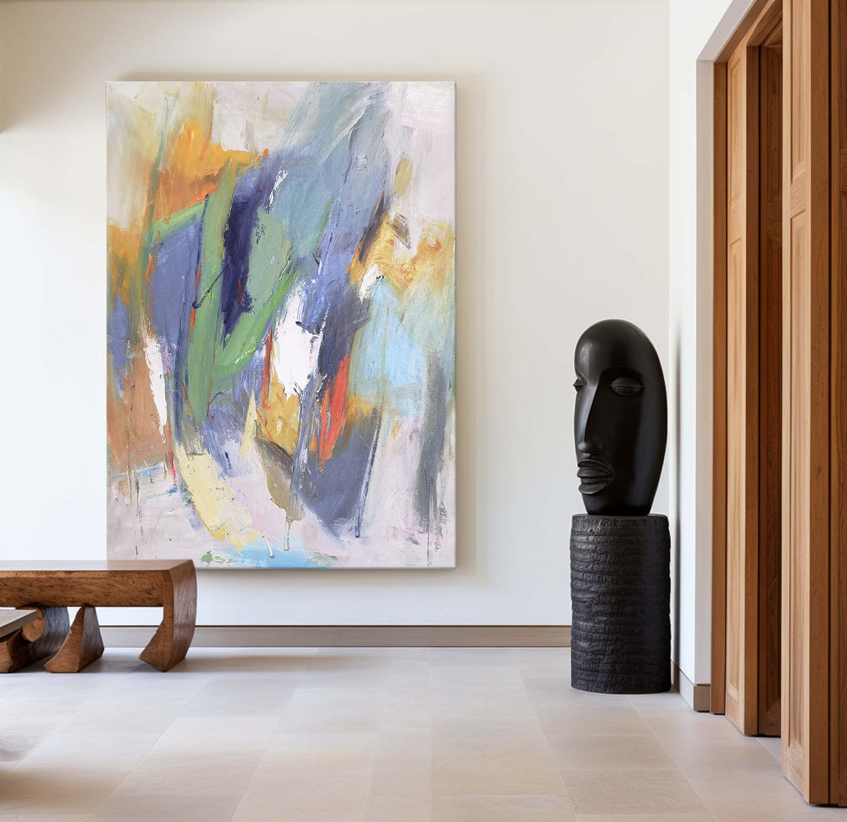 Colorful Abstract Painting #ABAV51