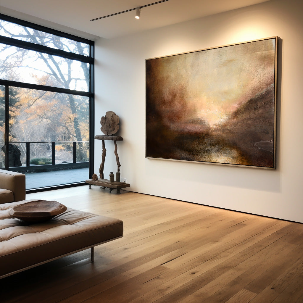 modern large abstract landscape painting acrylic landscape painting beautiful landscape abstract landscape wall art