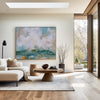 Ocean Acrylic Painting Large Beach Canvas Art Ocean Wave Art For Living Room