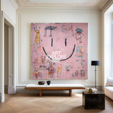 Modern Graffiti Texture Painting #ABAS313