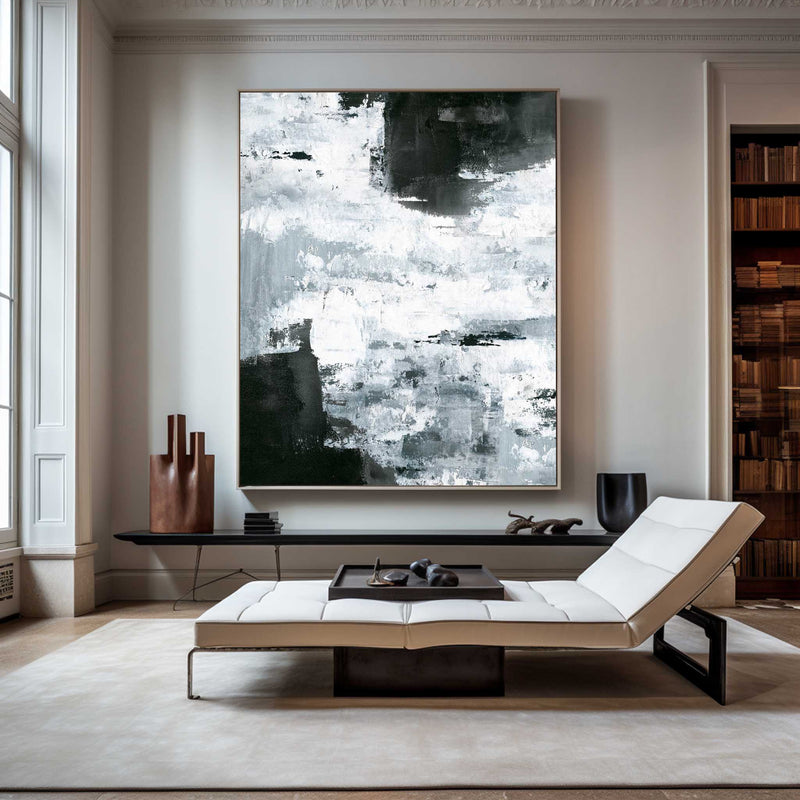 Large Modern Abstract Painting Office Wall Art Original Abstract Textured Art