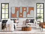 3D Colorful Rich Textured Abstract Art Minimalist Art Large Abstract Modern Minimal Wall Art For Sale