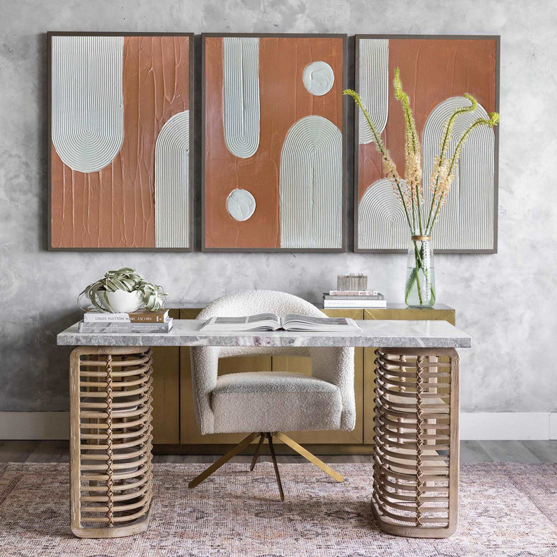 3D Colorful Rich Textured Abstract Art Minimalist Art Large Abstract Modern Minimal Wall Art For Sale