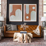 3D Colorful Rich Textured Abstract Art Minimalist Art Large Abstract Modern Minimal Wall Art For Sale