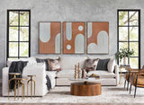 3D Colorful Rich Textured Abstract Art Minimalist Art Large Abstract Modern Minimal Wall Art For Sale