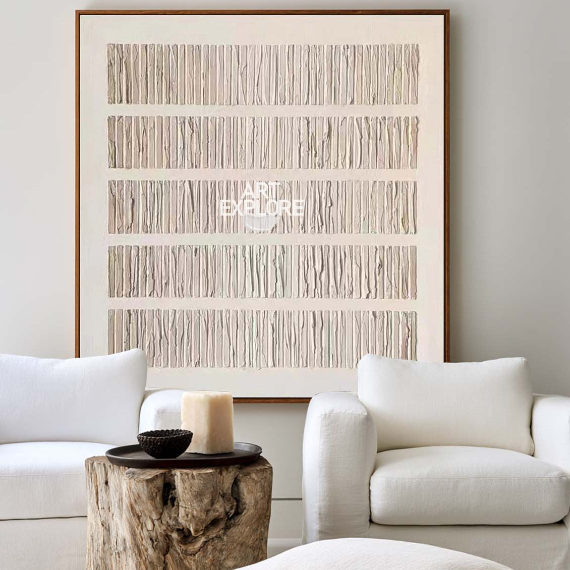 Wabi-sabi Minimalist Painting #ABAS87
