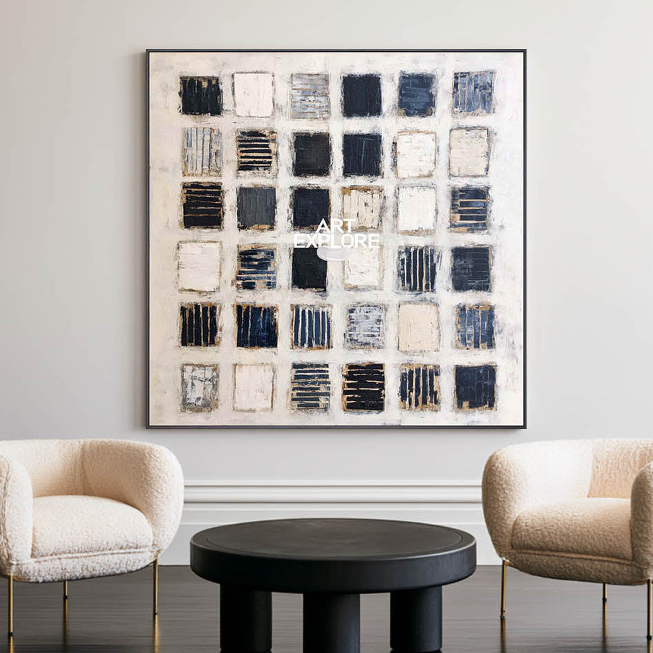 Wabi-sabi Black White Art #ABAS349