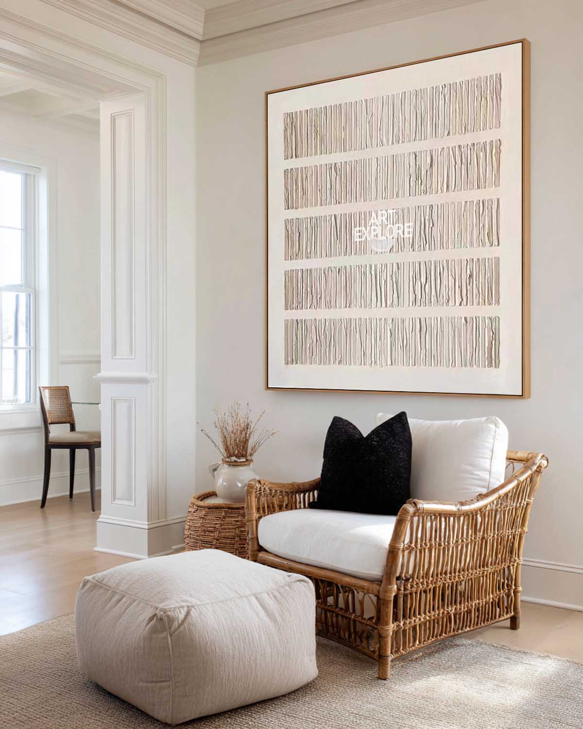 Wabi-sabi Minimalist Painting #ABAS87