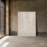 3D Beige Abstract Painting #ABAV194