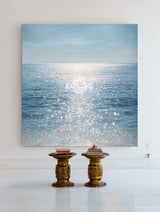 Ocean Blue Wall Art #ABAS338