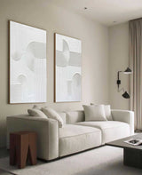 modern minimalist textured wall art abstract art for sale 2 piece abstract wall art