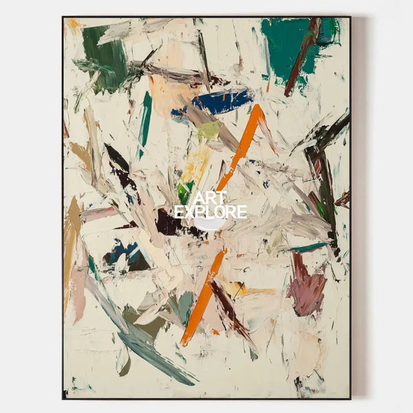 Large Beige Texture Art Painting Wabi-sabi Beige Wall Art Modern Beige Abstract Wall Art For Sale