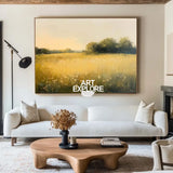 Modern Abstract Painting #ABAH180 24’’H x 32’’W/ 61 x 81 CM / Unstretched/ Rolled Canvas Abstract Art