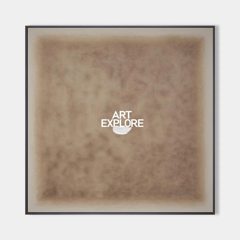 Beige Minimalist Abstract Art Wabi-sabi Monochrome Wall Art Modern Abstract Painting For livingroom