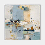 Large Handmade Blue Landscape Painting for Modern Living Room Wall Art for Sale – ArtExplore