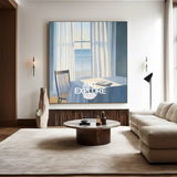 Beautiful Room Space Art Canvas Painting Minimalist Painting American Art For Livingroom