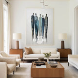 Wabi-Sabi Inspired Textured Abstract Artwork – Perfect for Bedroom, Hallway or Dining Area