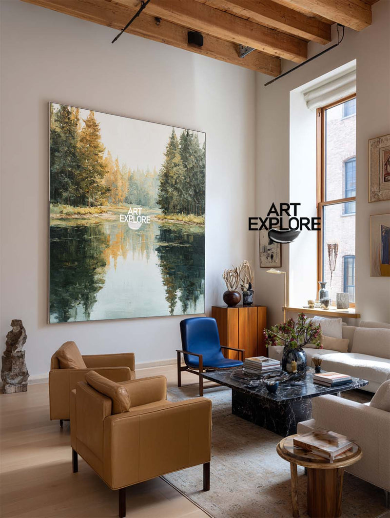 Lake Forest Art #ABLS71 Abstract Art