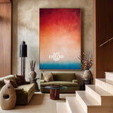 Large Minimalist Neon Color Painting for Modern Spaces – ArtExplore