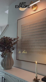 Wabi-sabi Minimalist Painting #ABAS194