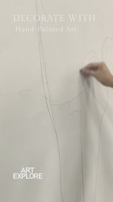 Modern Abstract Painting #ABAV58