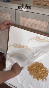 Modern Abstract Painting #ABAS189