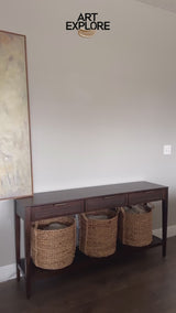 Brown Abstract Painting #ABAV365