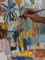 Vibrant Garden Art #ABAV709