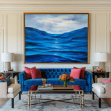 large ocean wall art impressionist seascapes coastal wall art for living room