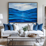 large ocean wall art impressionist seascapes coastal wall art for living room