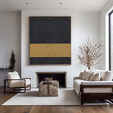 Gold Minimalist Painting Modern Abstract Minimalist Art Art For Room Decor