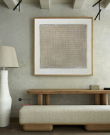 Wabi-sabi Beige Painting Beige Minimal Painting Abstract Wall Art Square Canvas Art | Artexplore