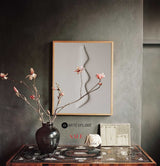 Modern White Plaster Wall Art Plaster Painting  Wabi-sabi Textured Canvas Painting For Sale