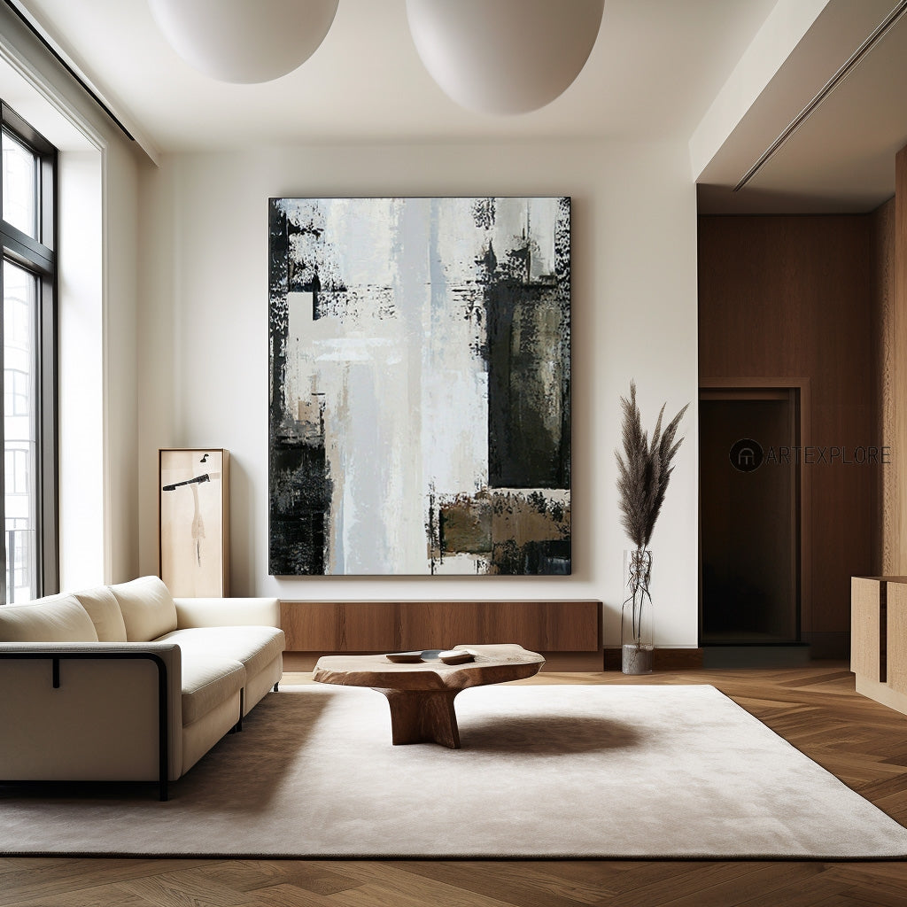 Abstract Minimalist Architecture Art #URV01
