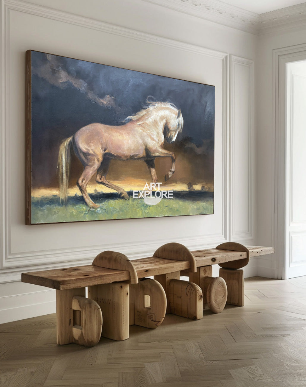 Running Horse Painting #ANH34