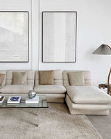 3D White Textured Abstract Art Minimalist Art Large Abstract Modern Minimal Wall Art For Sale