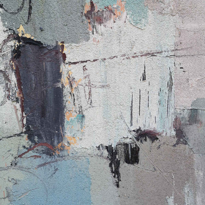 Large Abstract Coastal Canvs Acrylic Seascape Paintings Textured Abstract Painting 