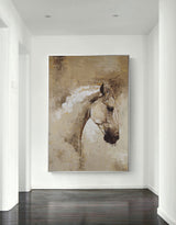 Contemporary Horse Art Abstract Horse Paintings On Canvas Modern ...