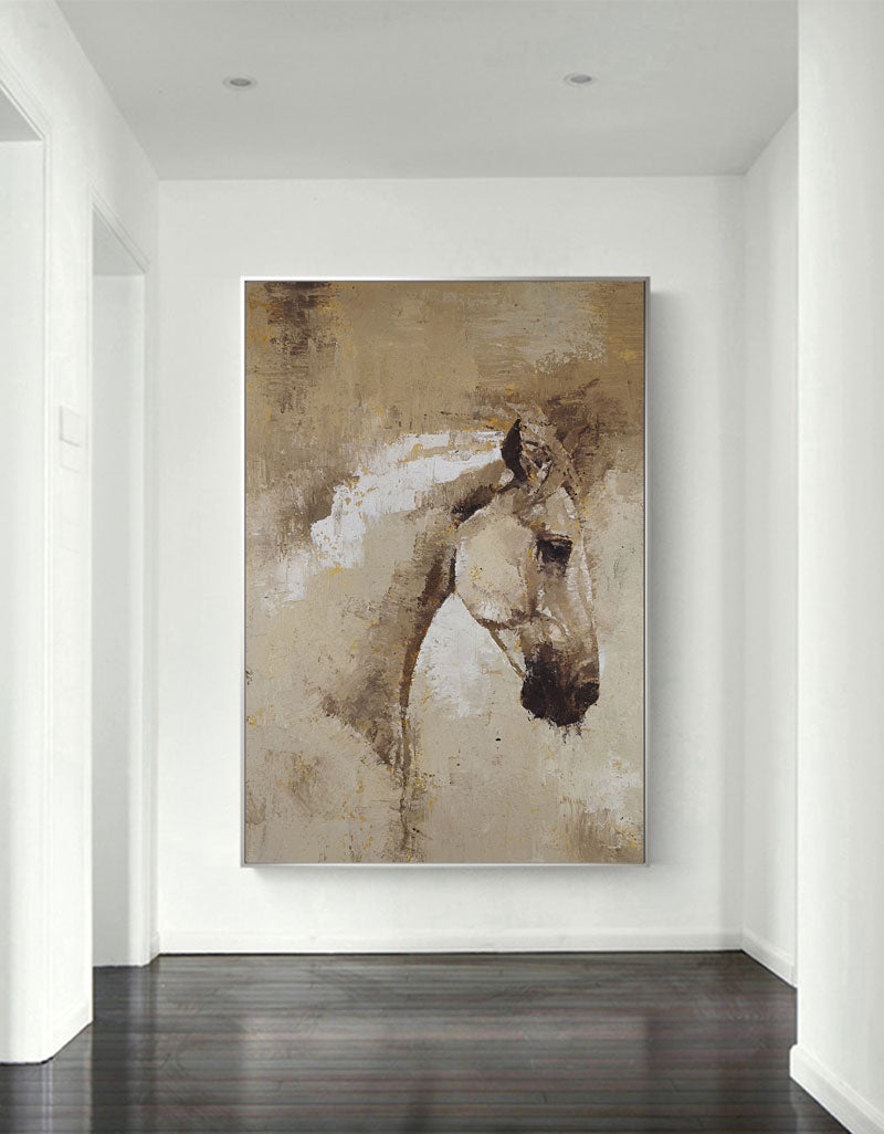 Contemporary Horse Art Abstract Horse Paintings On Canvas Equestrian Art