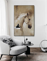 Contemporary Horse Art Abstract Horse Paintings On Canvas Equestrian Art