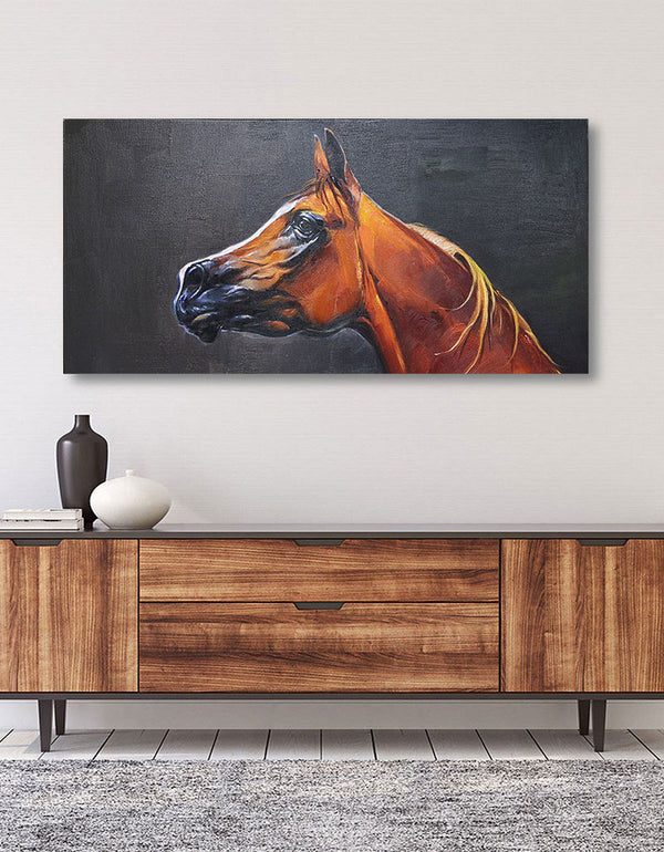 Original Horse Paintings Oversized Horse Wall Art Large Horse Artwork