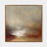 Modern Oversize Red Brown Landscape Painting Oil Painting Wall Art Abstract Painting For Home Decor