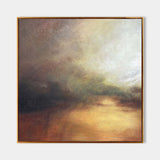 Sunset Canvas Painting Abstract Landscape Art Huge Canvas Wall Art