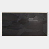 modern abstract art black abstract art large abstract painting minimalist wall art 