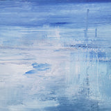 Abstract Ocean Painting Acrylic Seascape Paintings Blue Ocean Painting