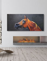 Original Horse Paintings Oversized Horse Wall Art Large Horse Artwork