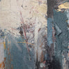 Large Textured Acrylic Painting On Canvas Impressionism Abstract Framed Art 