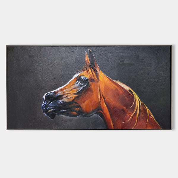 Original Horse Paintings Oversized Horse Wall Art Large Horse Artwork