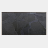  minimalist abstract art large black abstract art canvas art for living room